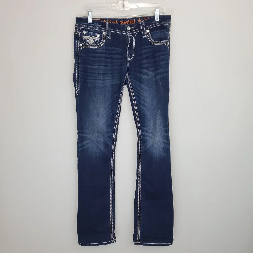 Rock Revival Nancy Easy Boot mid rise jeans - Picture 14 of 14
